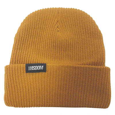 Beanie Wisdom - Logo Mostaza