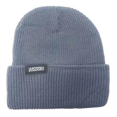 Beanie Wisdom - Logo Gris