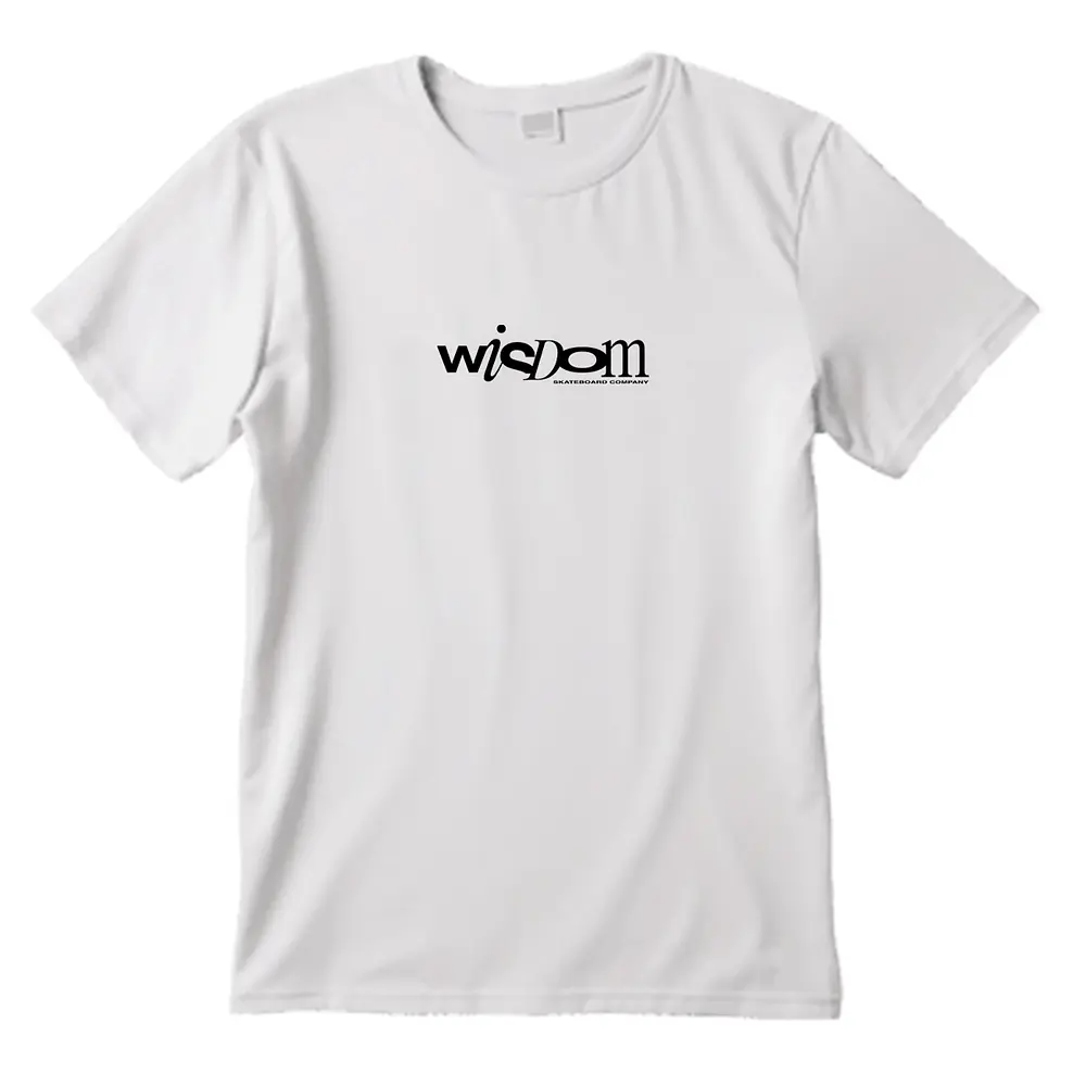 Polera Wisdom - Letters Blanca