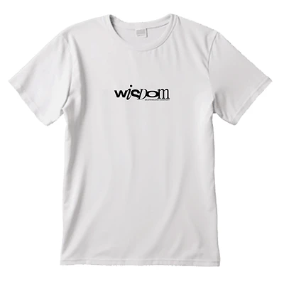 Polera Wisdom - Letters Blanca