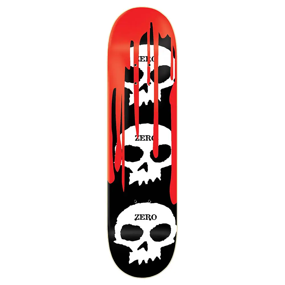 Tabla Zero - 3 Skull Blood 8.125" + Lija Blank