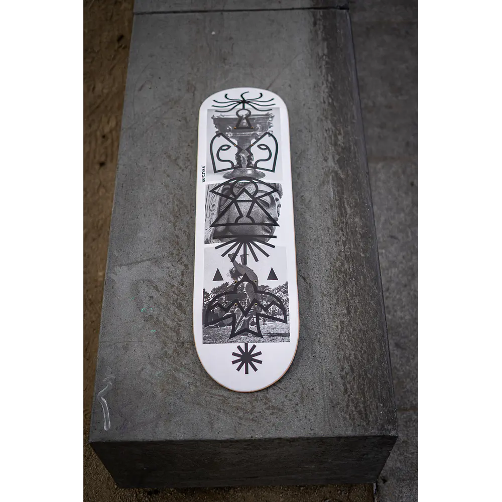 Tabla Wisdom - Mystic White 8.6" + Lija Blank