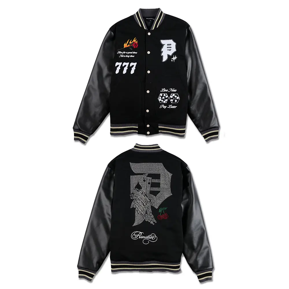 Chaqueta Primitive Spring26 - Blackjack Rhinestone 