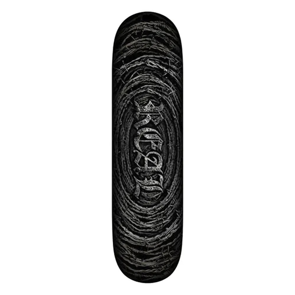 Tabla Real - Team Barbedwire Oval - 8.12” + Lija Blank