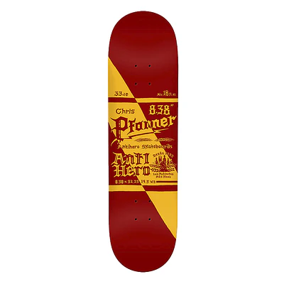 Tabla AntiHero - Pfanner Mas Refrescos - 8.38” + Lija Blank