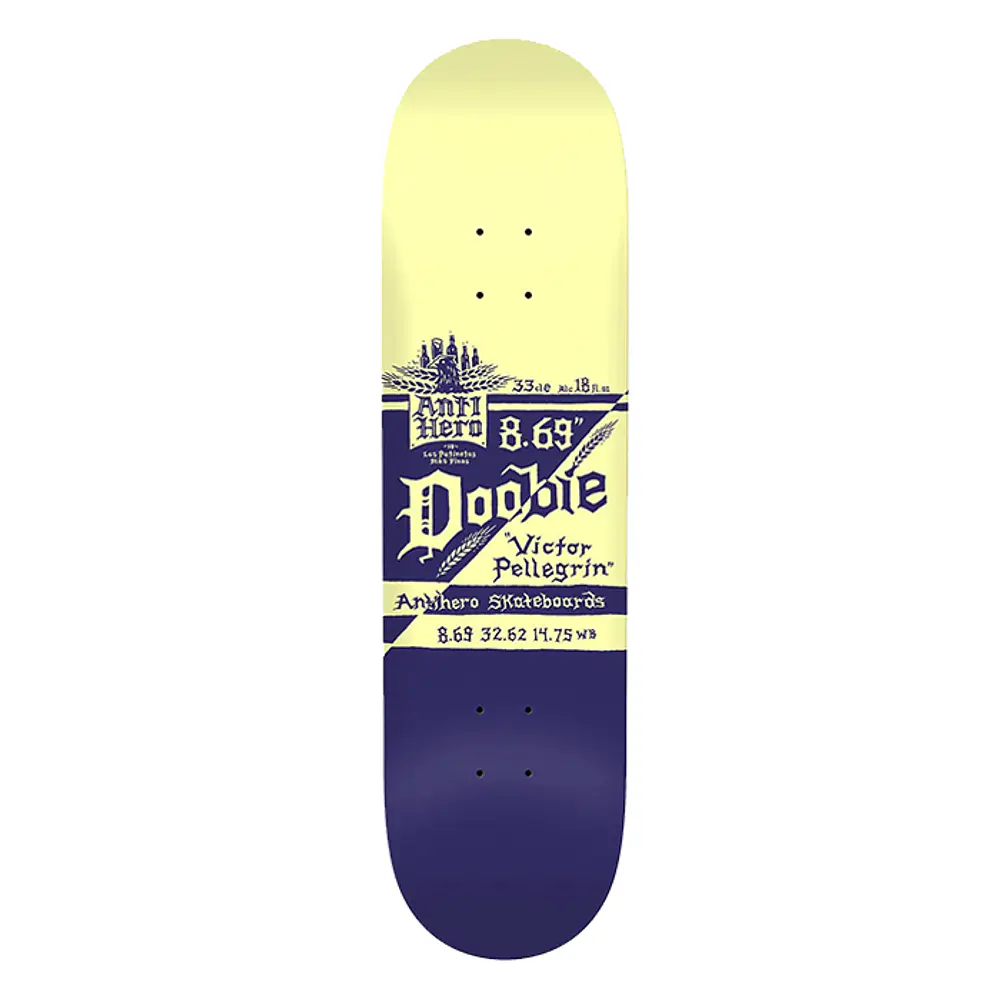 Tabla AntiHero - Doobie Mas Refrescos - 8.69” + Lija Blank