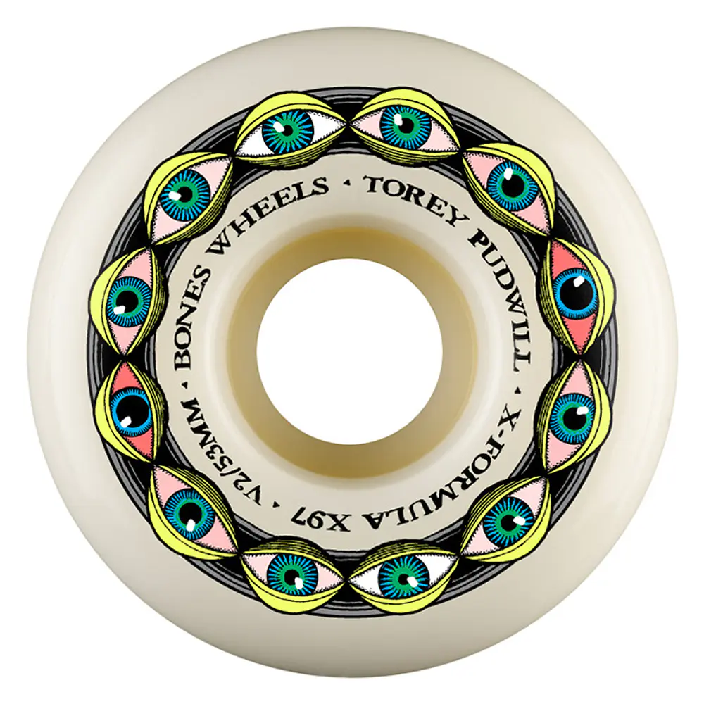 Ruedas Bones - X-Formula® - Pudwill Frying Eyes - Locks - 53mm X97