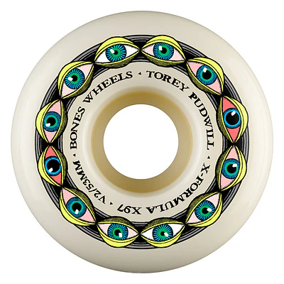 Ruedas Bones - X-Formula® - Pudwill Frying Eyes - Locks - 53mm X97