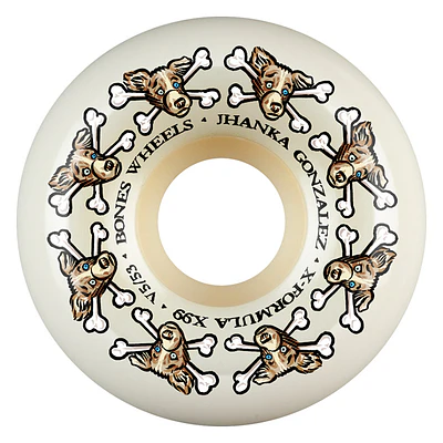 Ruedas Bones - X-Formula® - Jhanka Vato Dog - Sidecuts - 53mm 99A