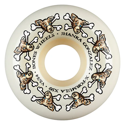 Ruedas Bones - X-Formula® - Jhanka Vato Dog - Sidecuts - 54mm 99A