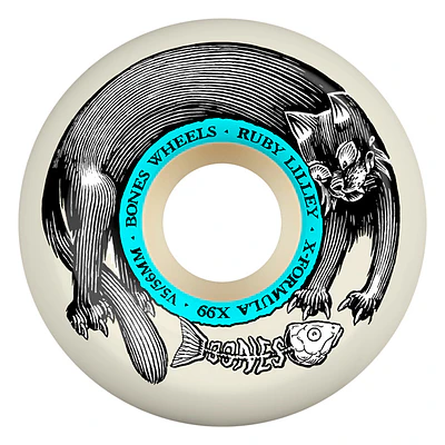 Ruedas Bones - X-Formula® - Lilley Black Cat - Sidecuts - 56mm 99A