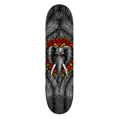 Tabla Powell Peralta - Flight Deck® - Mike Vallely Elephant - Silver Foil 8.38" + Lija Blank