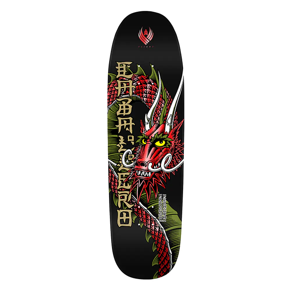 Tabla Powell Peralta - Flight Deck® - Cab Ban This - Black/Red Foil 9.26" + Lija Blank