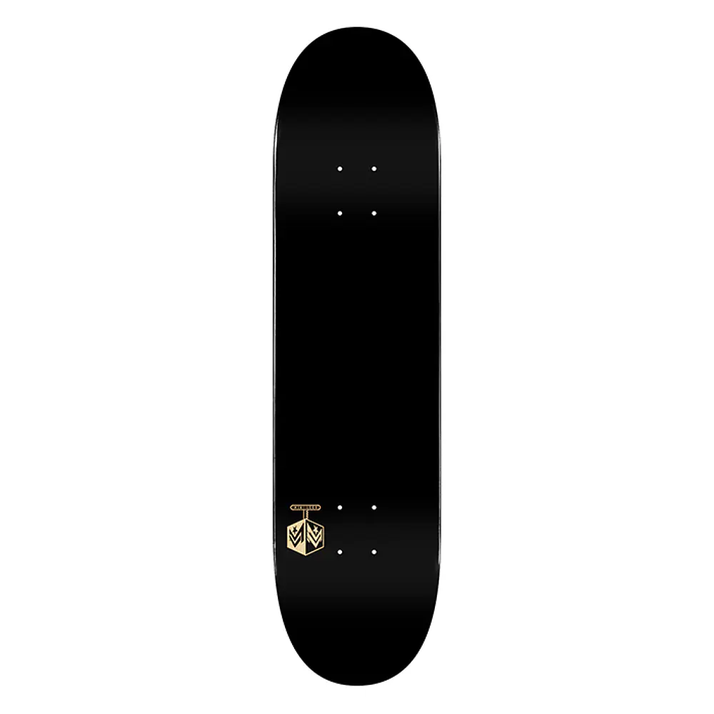 Tabla Mini Logo - Detonator - Black 7.5" + Lija Blank 