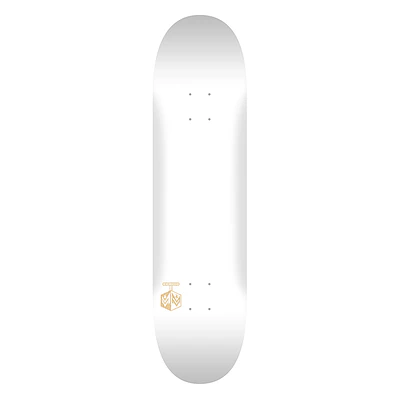 Tabla Mini Logo - Detonator - White 7.5" + Lija Blank 