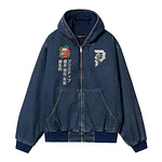 Chaqueta Primitive Fall26 - Outsider Denim Zip