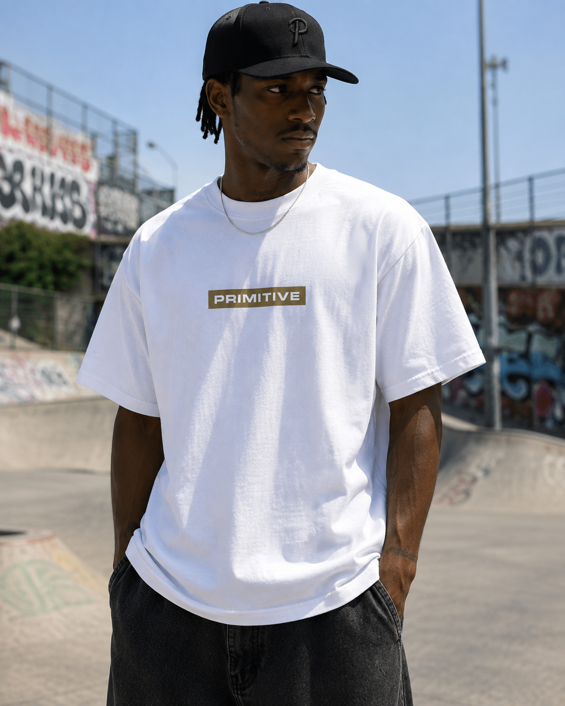 PRIMITIVE ASCEND HW TEE WHITE