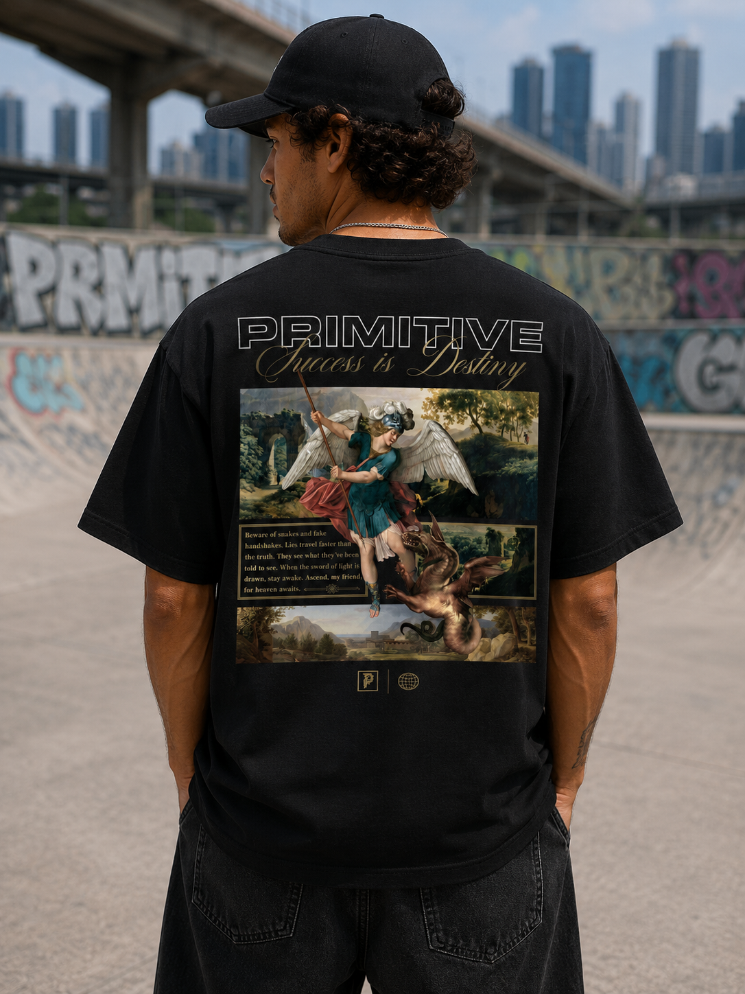 Polera Primitive Goldpack26 - Ascend HW