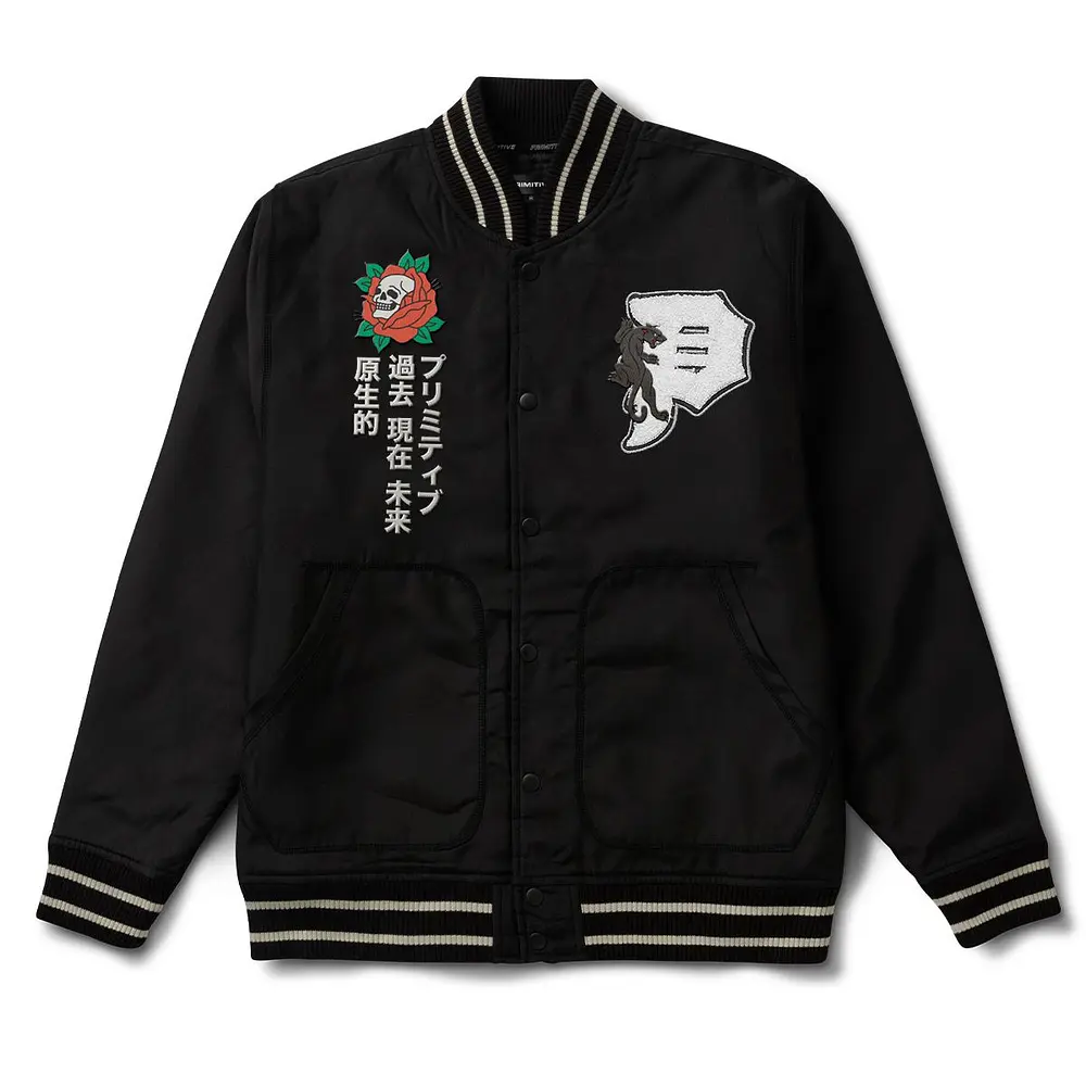 Chaqueta Primitive Fall26 - Outsider Varsity