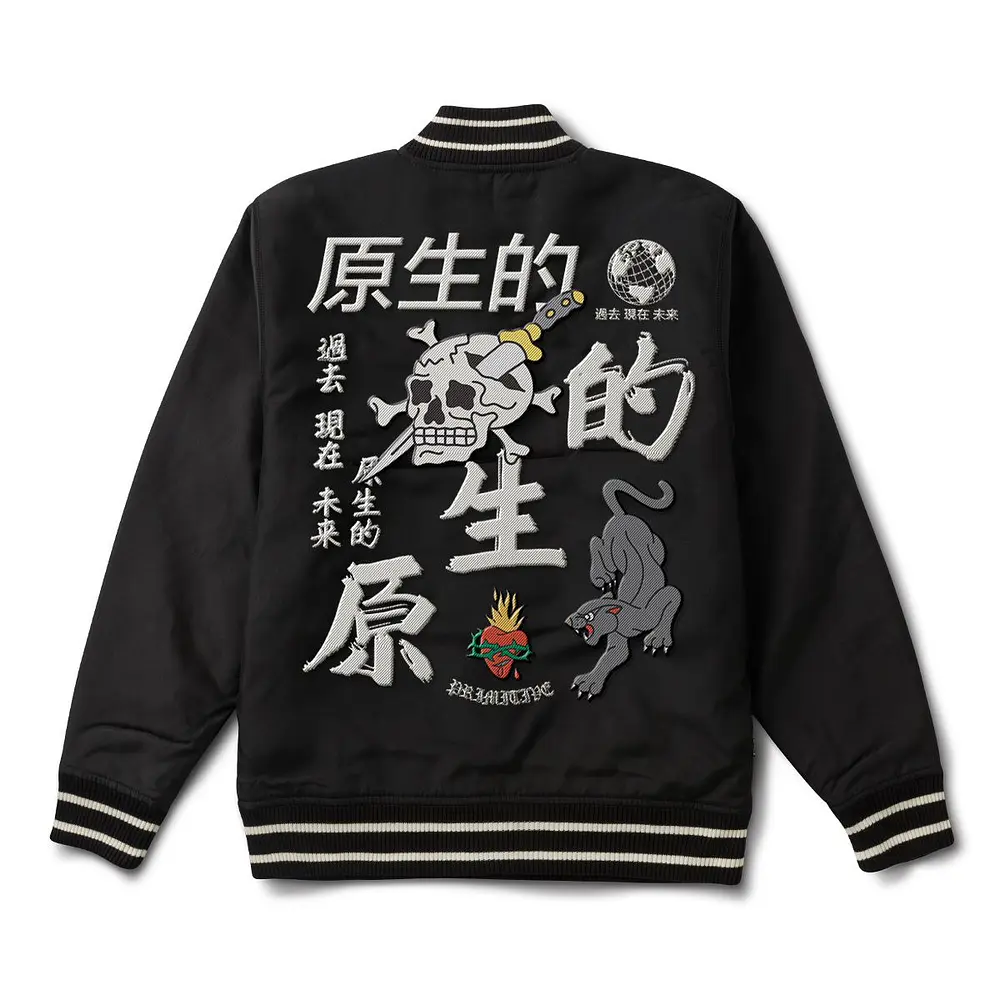 Chaqueta Primitive Fall26 - Outsider Varsity