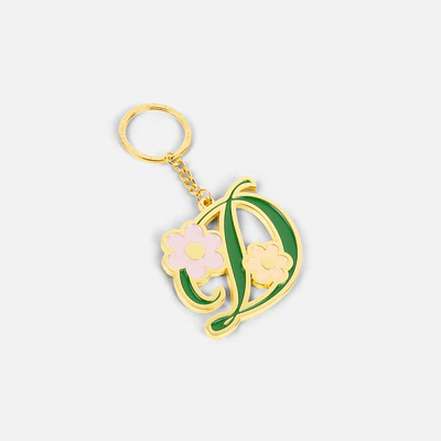 Llavero Dime Fall26 - Oversized Floral Keychain