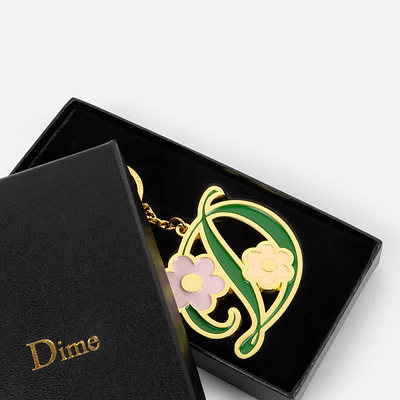 Llavero Dime Fall26 - Oversized Floral Keychain