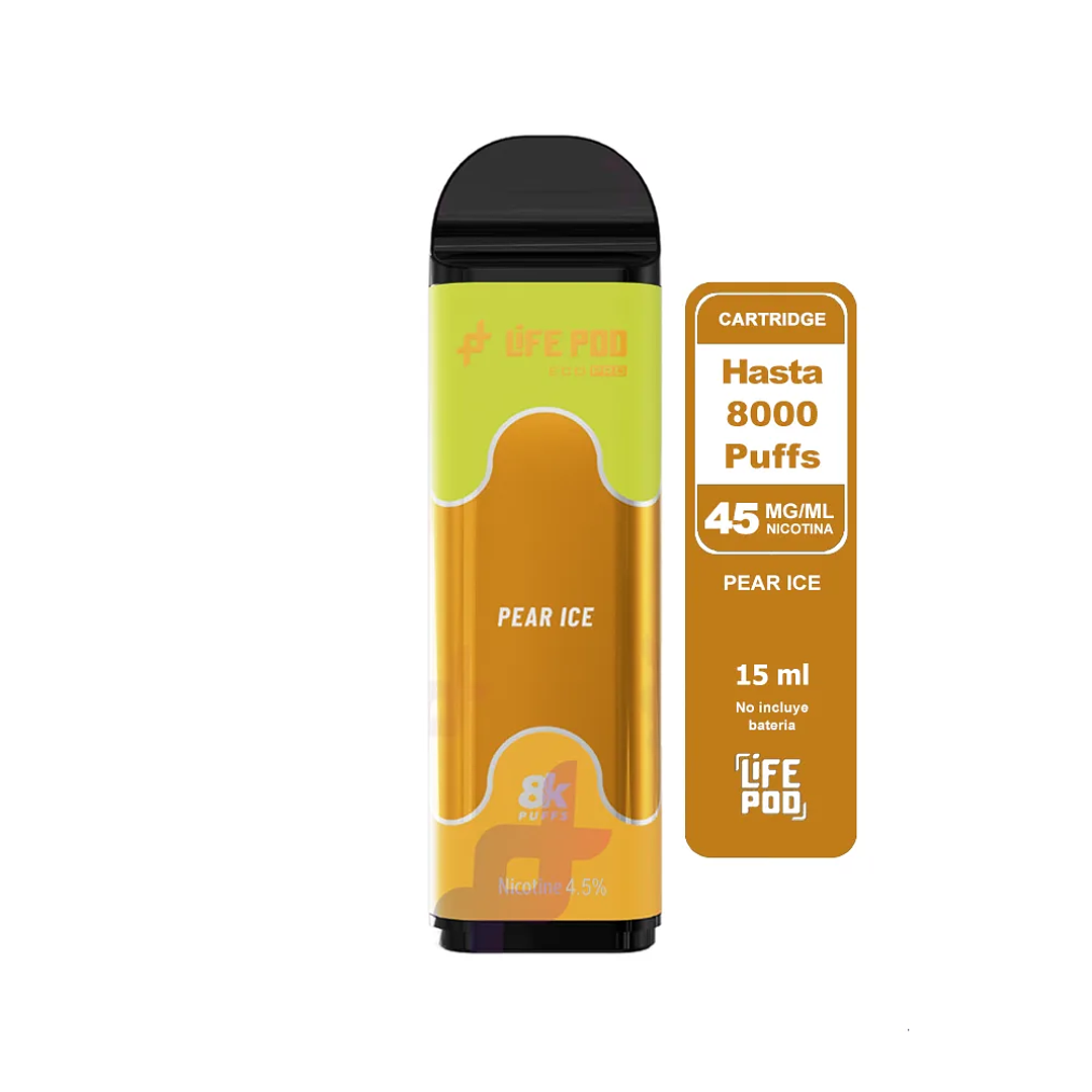 Life Pod Cartridge Pear ICE 8000 Puff 1
