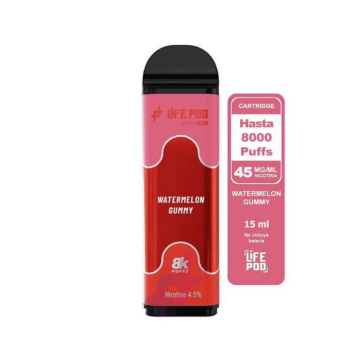 Life Pod Cartridge Watermelon Gummy 8000 Puff 1