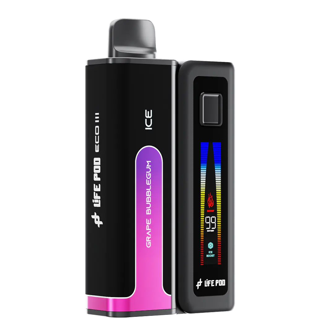 Life Pod Kit Eco 3 + Grape Bubblegum 20.000 Puff 1