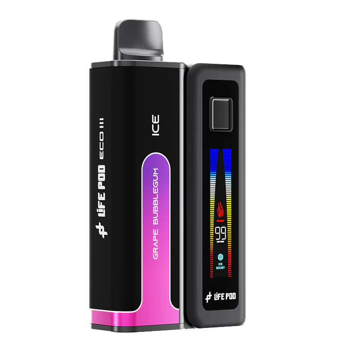 Life Pod Kit Eco 3 + Grape Bubblegum 20.000 Puff 1