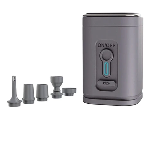 Inflador Eléctrico Portátil Recargable Linterna Camping