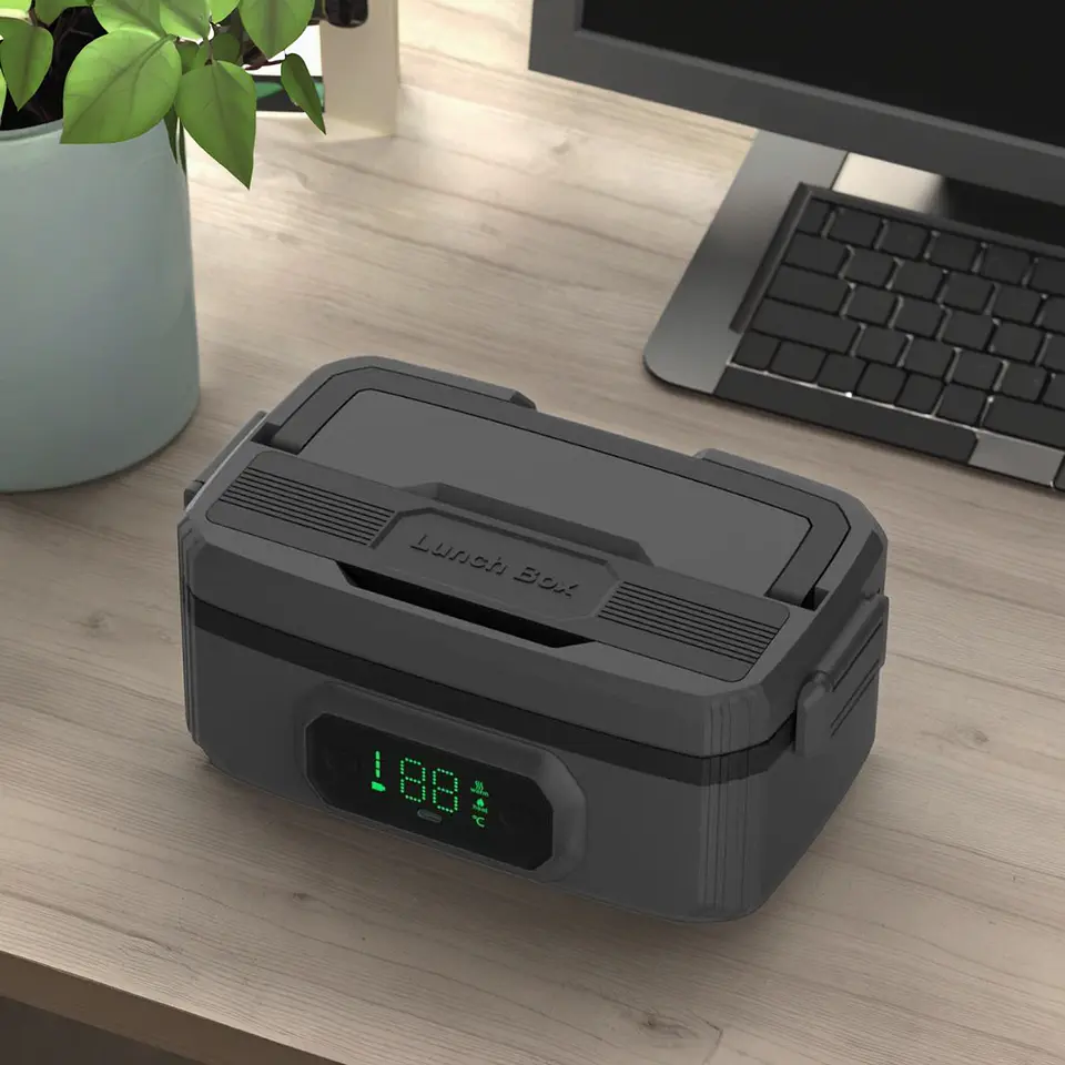 Lonchera Eléctrica USB Calienta Comida 1.6L Viaje Trabajo 1