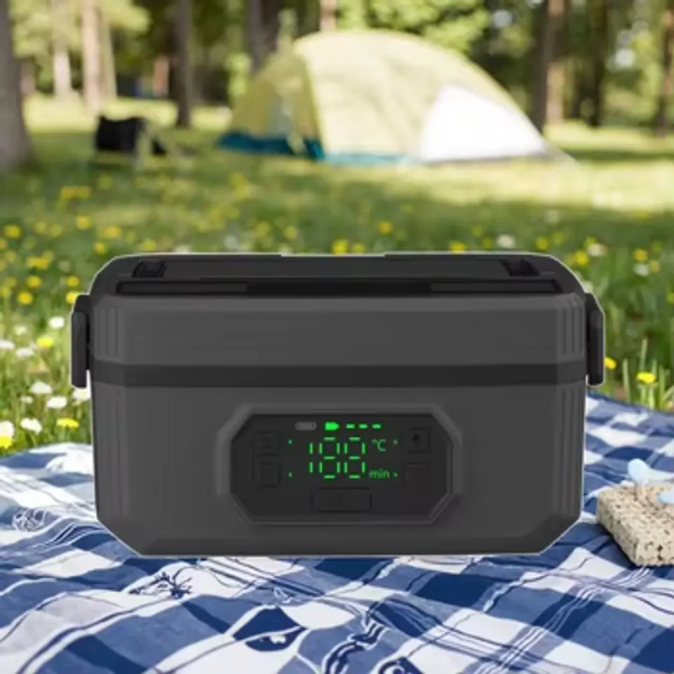 Lonchera Eléctrica USB Calienta Comida 1.6L Viaje Trabajo 8