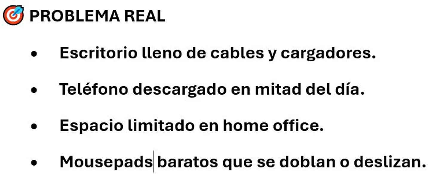 Mouse Pad Cargador Inalámbrico 15W Rápido Cuero 2 en 1 7