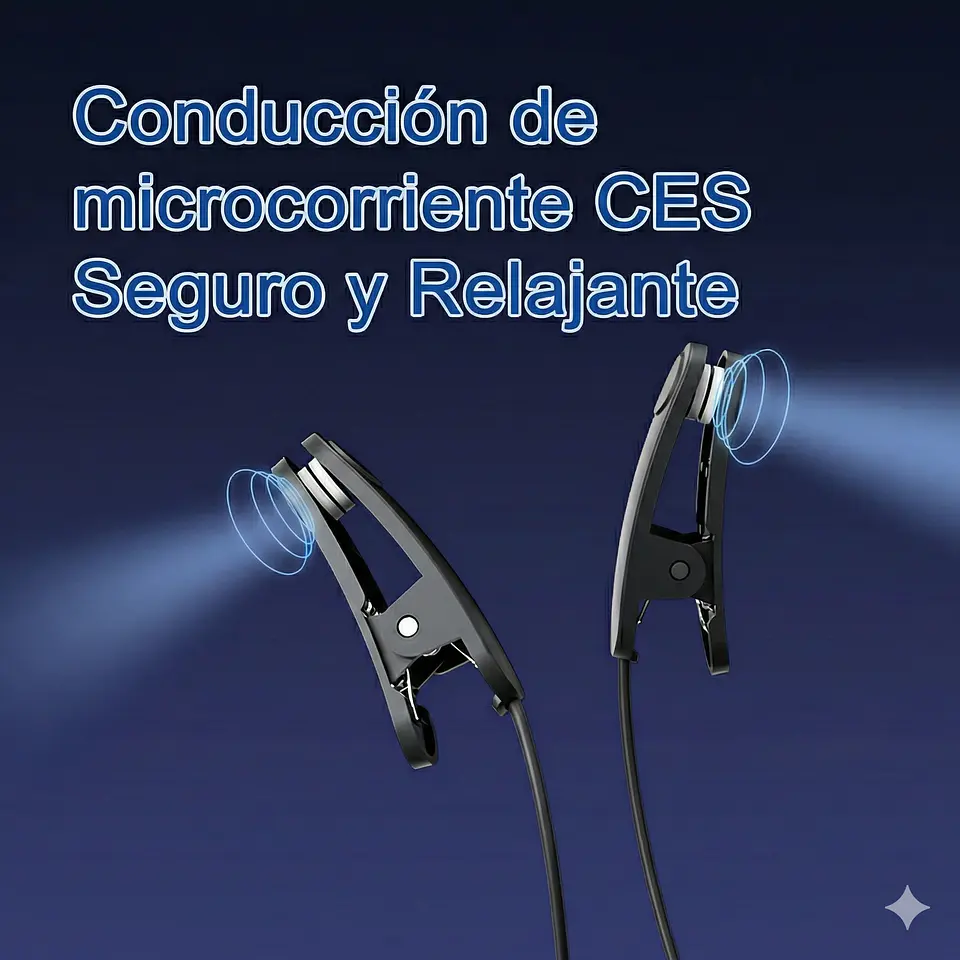 Dispositivo Anti Insomnio Clip Oreja Ayudar a Dormir CES 5