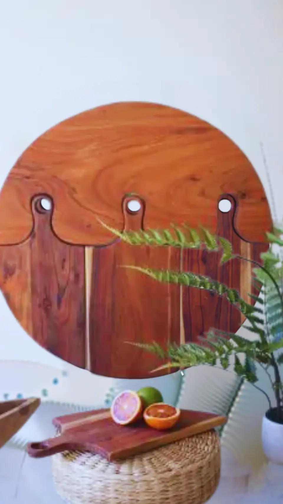 Set 3 Tablas Madera Aperitivo o Picoteo Puzzle Decorativas 1