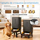 Dispensador Automático Comida Perros WiFi App 15L Programable - Miniatura 2