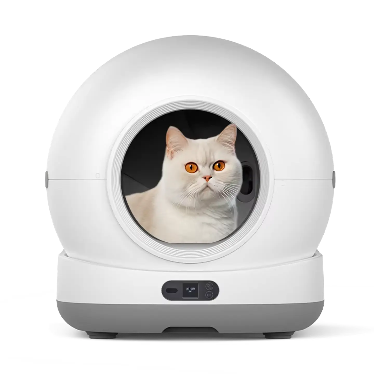 Caja Arenero Autolimpiable Gatos Wifi Cámara App Inteligente 2