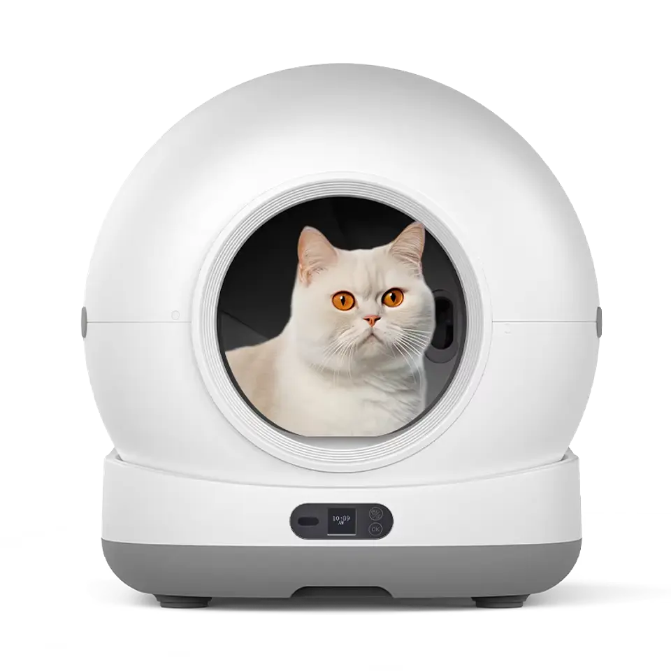 Caja Arenero Autolimpiable Gatos Wifi Cámara App Inteligente 2