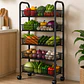 Organizador de Cocina Multifuncional con Ruedas 5 Niveles - Miniatura 4