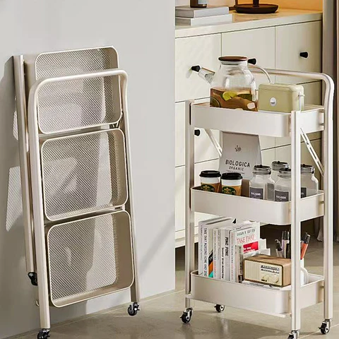 Organizador Plegable 3 Pisos Estante Portátil Rack