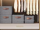 Set Pack x3 Cajas Organizadoras Closet Plegable Ropa Mantas - Miniatura 2
