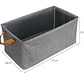 Set Pack x3 Cajas Organizadoras Closet Plegable Ropa Mantas - Miniatura 1