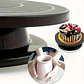 Base Giratoria Decorar Tortas Pasteles Cerámica 28cm - Miniatura 4