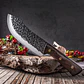 Cuchillo Asado Carnicero Chef Parrillero BBQ Carne - Miniatura 8