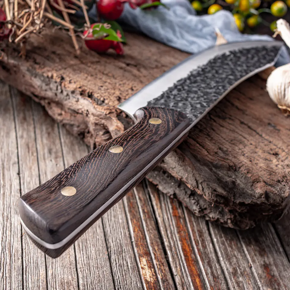 Cuchillo Asado Carnicero Chef Parrillero BBQ Carne 9