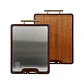 Tabla Cocina Picar Doble Madera Acero Inoxidable Afilador - Miniatura 9