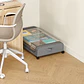 Caja Organizadora Bajo Cama Tapa Antipolvo Ropa Mantas - Miniatura 4