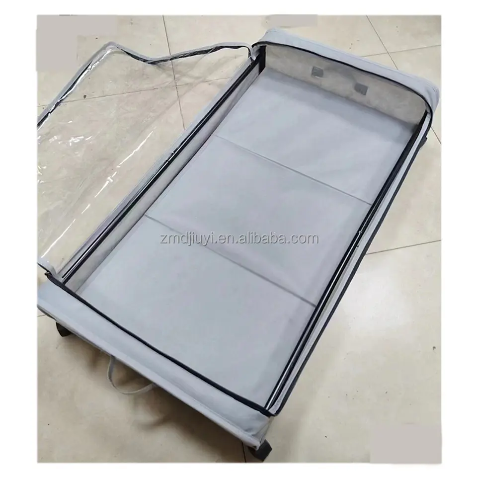 Caja Organizadora Bajo Cama Tapa Antipolvo Ropa Mantas 7