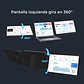 Monitor Doble Portatil Plegable 14